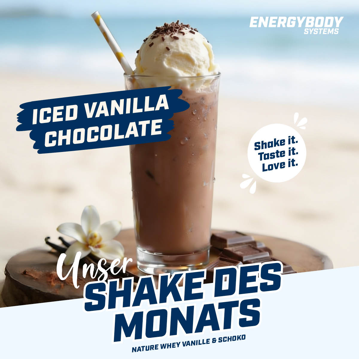 Iced Vanilla Chocolate