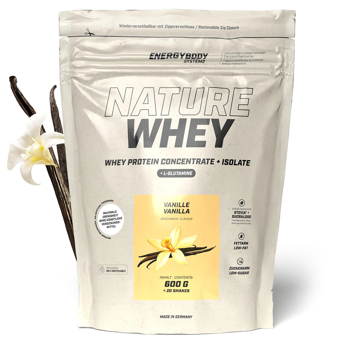 Nature Whey Protein Beutel