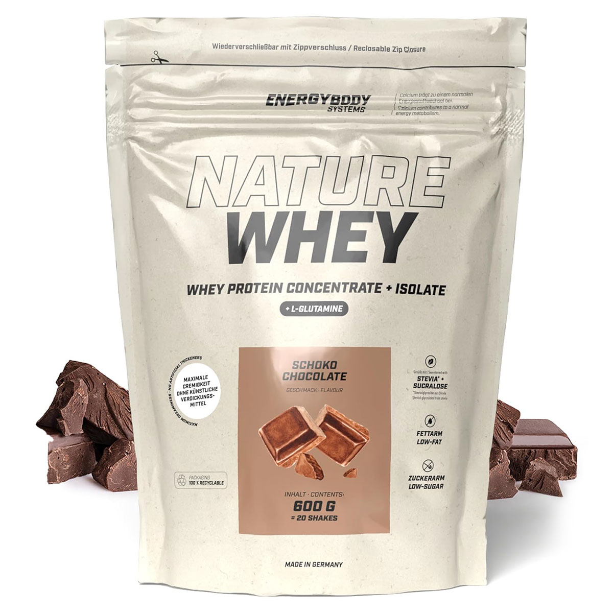 Nature Whey Protein Beutel