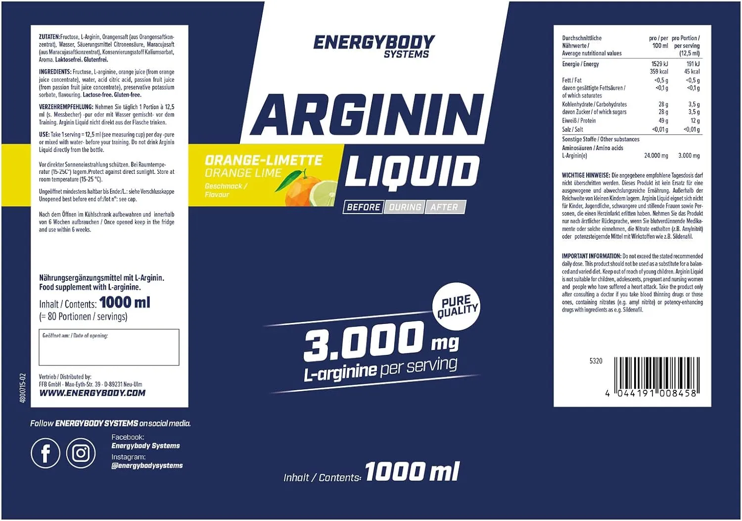 Arginin Liquid