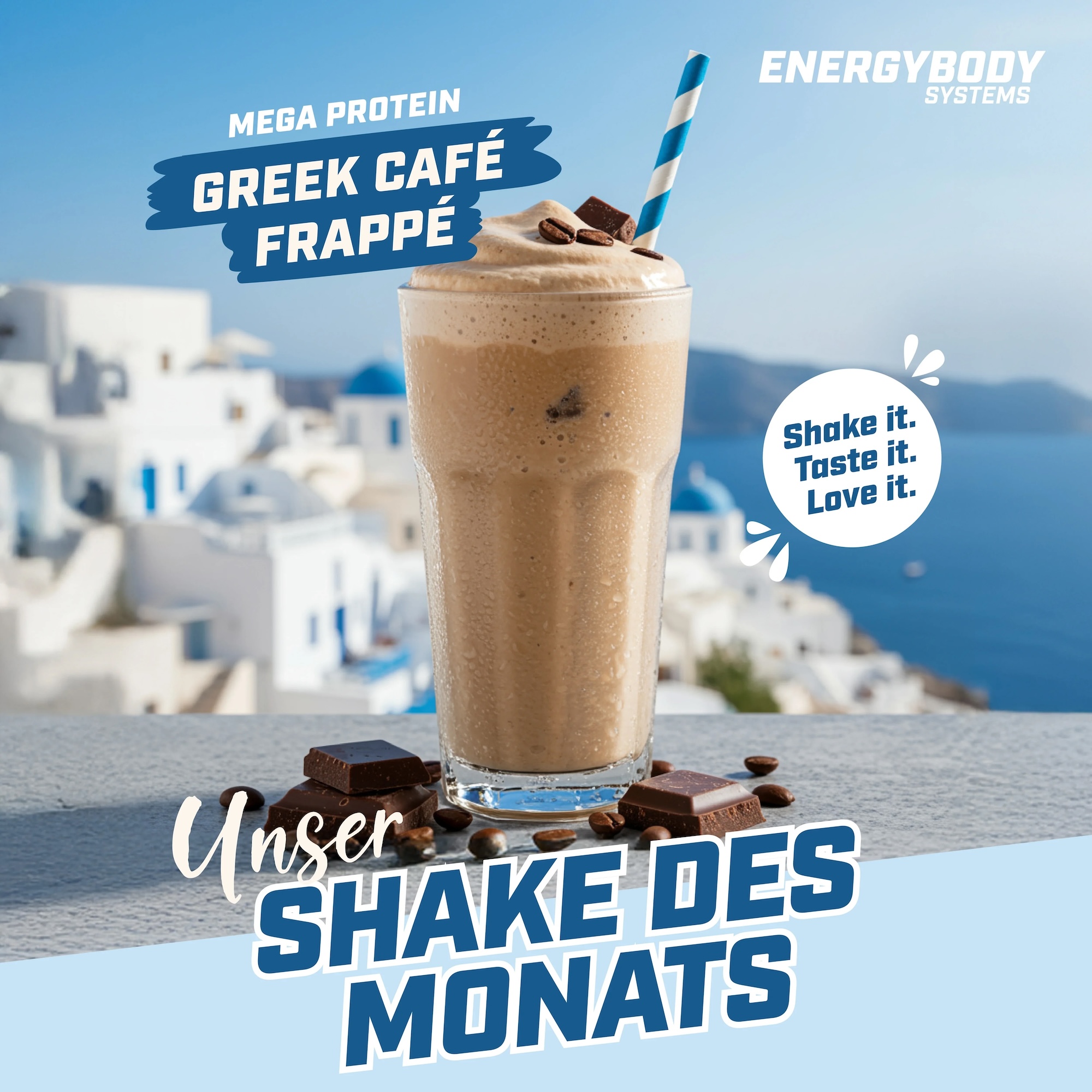 Mega Protein GREEK CAFÉ FRAPPÉ